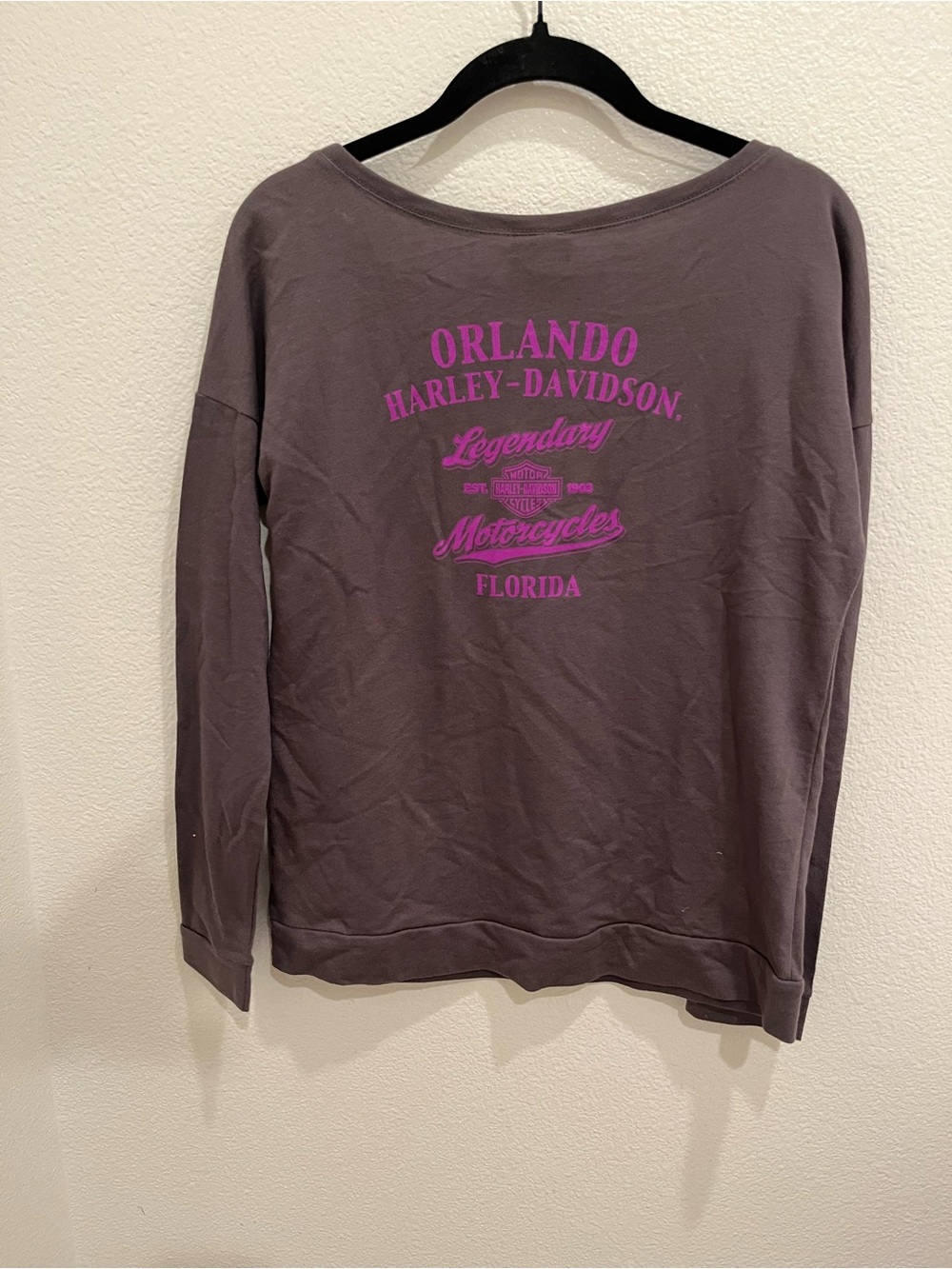 Harley-Davidson Long Sleeve Graphic Top – Size Small – NWT - Picture 2 of 7